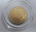  Kultaraha 10 mk 1882 rasiassa / Gold coin 10 mk 1882 with box - Nro 6928 Varattu!!! 